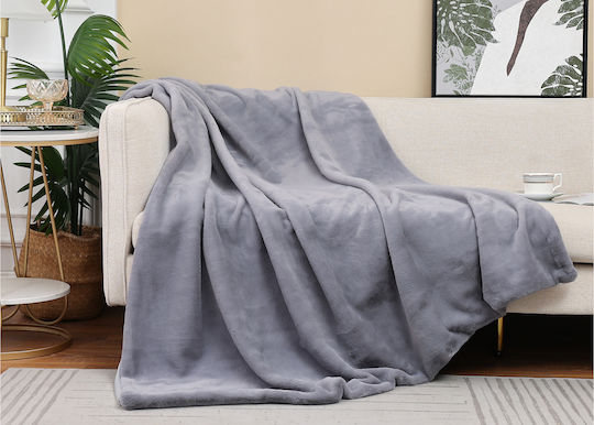 Sesselüberwurf P150xM180cm Grau Sesselüberwurf P150xM180cm Grau