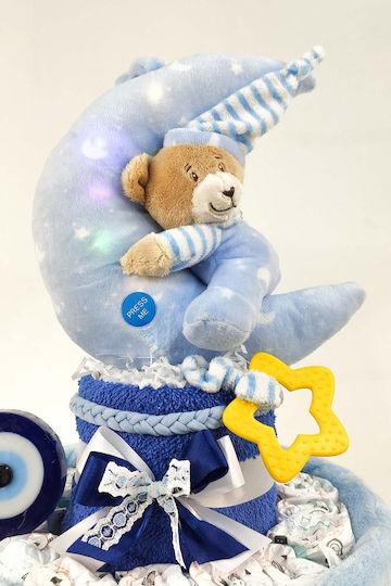 Dama Koupa Handmade Diaper Cake pentru Băiat