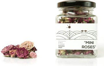 Essbare Mini Wilde Rosen 20g