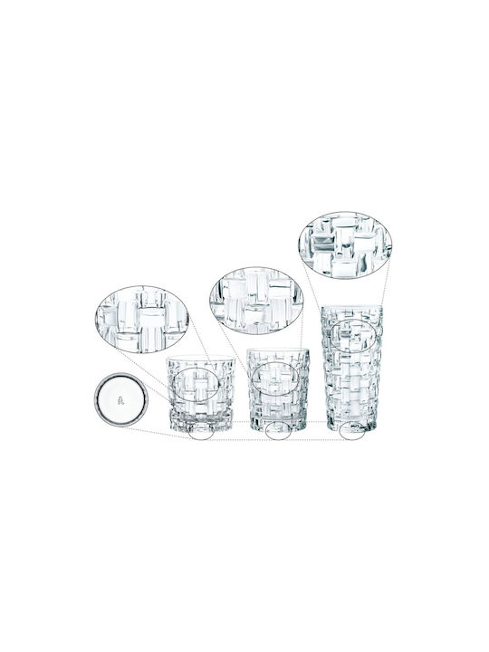 Nachtmann Set Gläser Wasser / Whiskey / Weißwein aus Kristall 395ml 18Stück