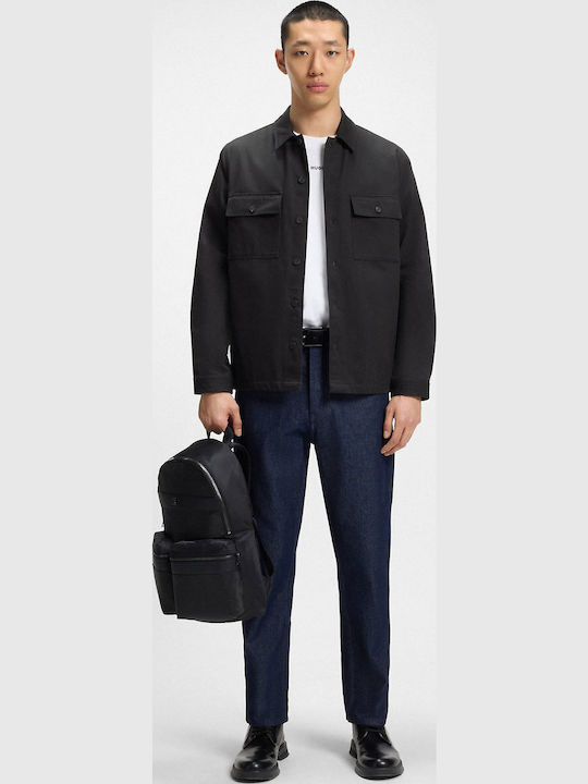 Hugo Epoldo Βαμβακερό Overshirt Black