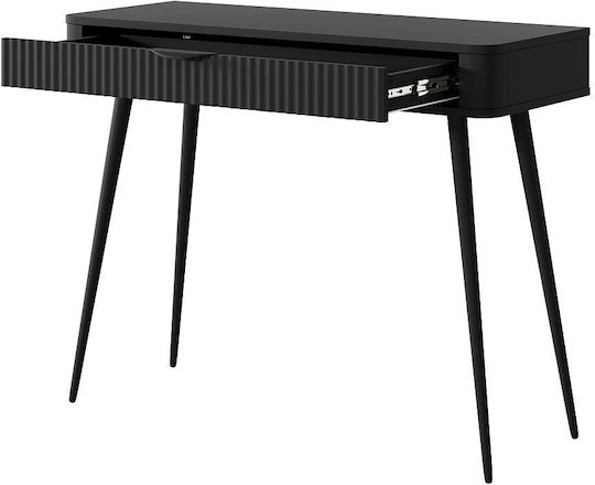 Console Table Wood & Metal Anthracite L100xW78xH38cm