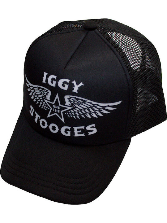 Καπέλο Iggy Stooges Wings Mesh Cap Black Stoombcap02b