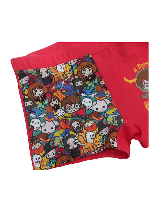 Harry Potter Harry Potter Kids Swimwear Swim Shorts Red