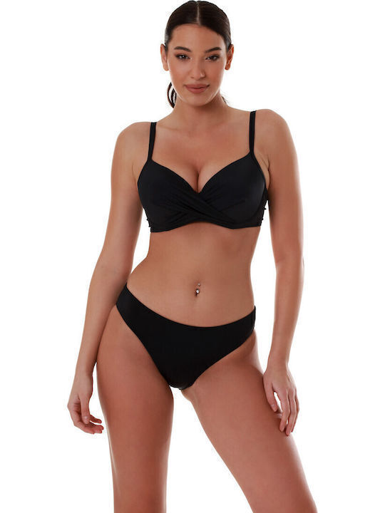 Bikini Bra E Cup Black