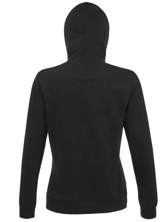 Women's Sweatshirt Hooded Black