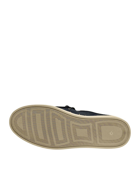 Men's Leather Moccasins Blue