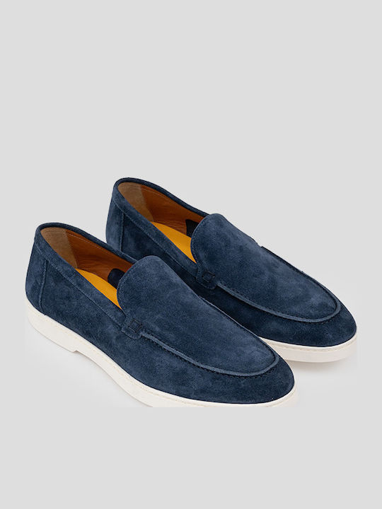 Ανδρικά Loafers σε Μπλε Χρώμα