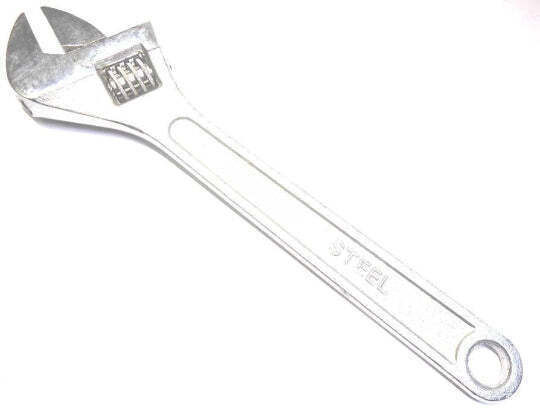 Adjustable Wrench Length 300mm 12" Steel Large Spanner