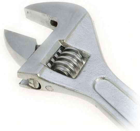 Adjustable Wrench Length 300mm 12" Steel Large Spanner
