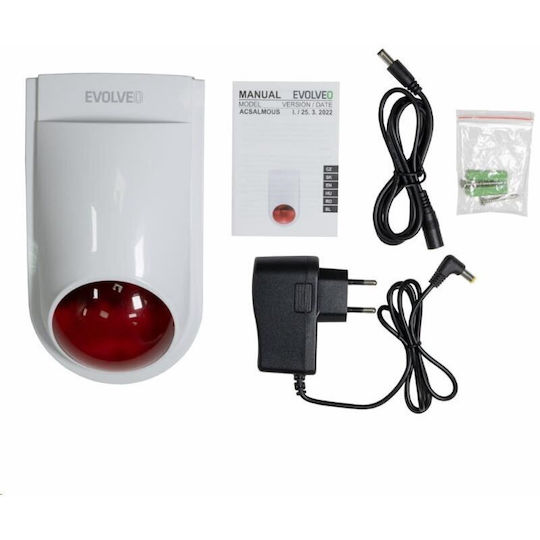 Evolveo Evolveo Alarmex Pro Drahtlose Externe Licht- und Akustische Alarm-Sirene