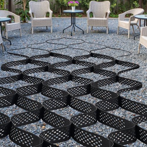 Vevor Ground Grid 4-Inch Deep Geocell Grid 17.06x8.86ft 5200x2700mm Gravel