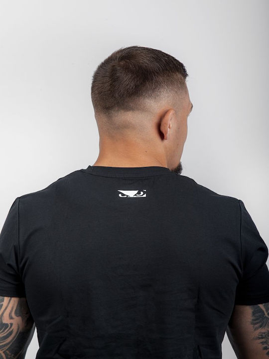 Bad Boy Short Sleeve Shirt BB-000022-100 for Muay Thai Black
