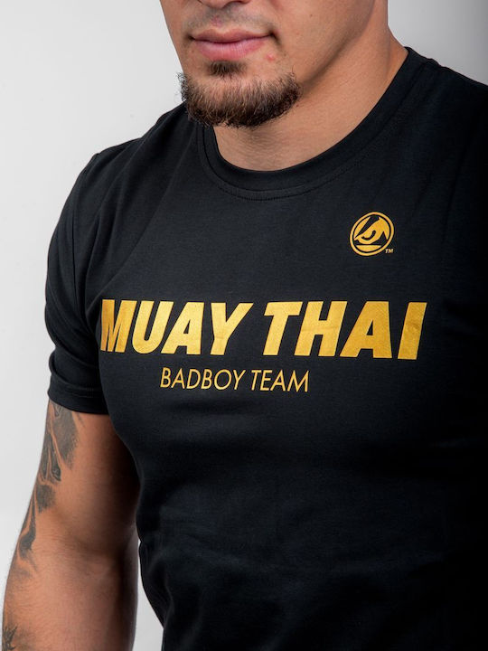 Bad Boy Short Sleeve Shirt BB-000022-105 for Muay Thai Black