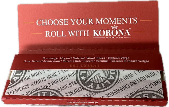 Korona Cigarette Rolling Papers 1pcs