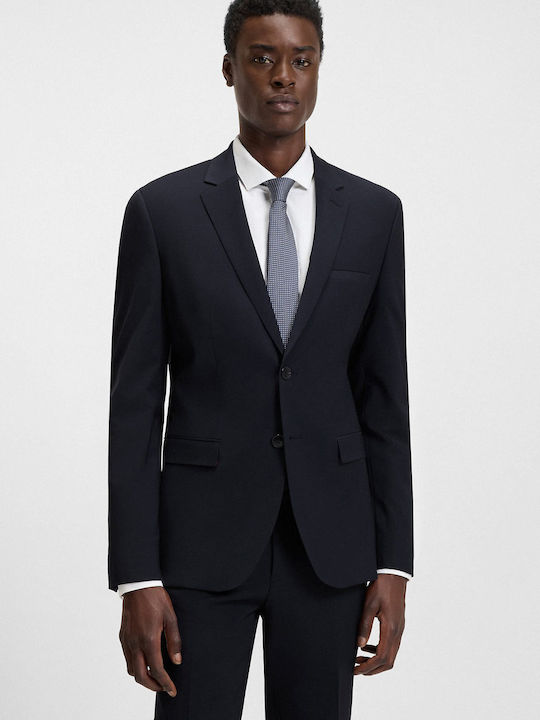 Artihesten253xmh Iarna Costum Bărbați cu Croială Strâmtă Dark Blue