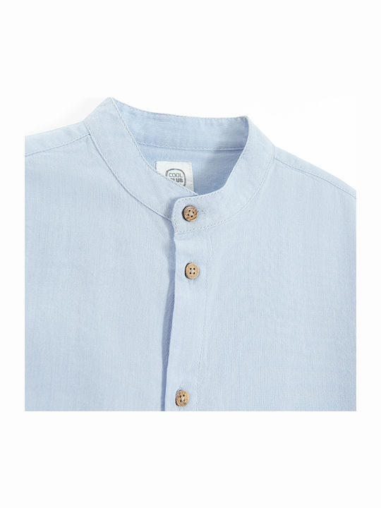 Kids Shirt Long Sleeve Blue