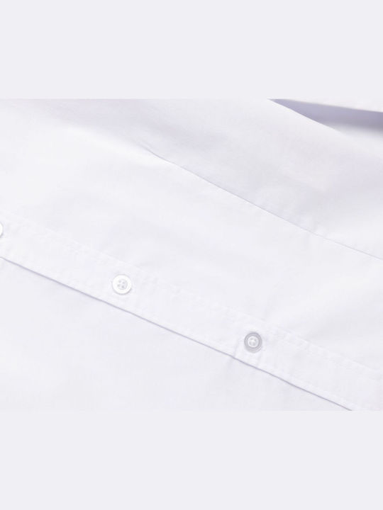 Kids Shirt Long Sleeve White