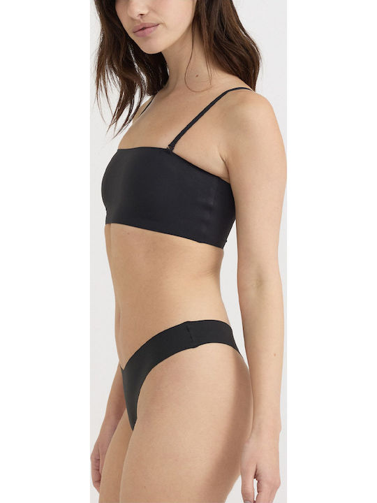 Organic Basics Black Bare Bandeau Bralette Ob120021-0045