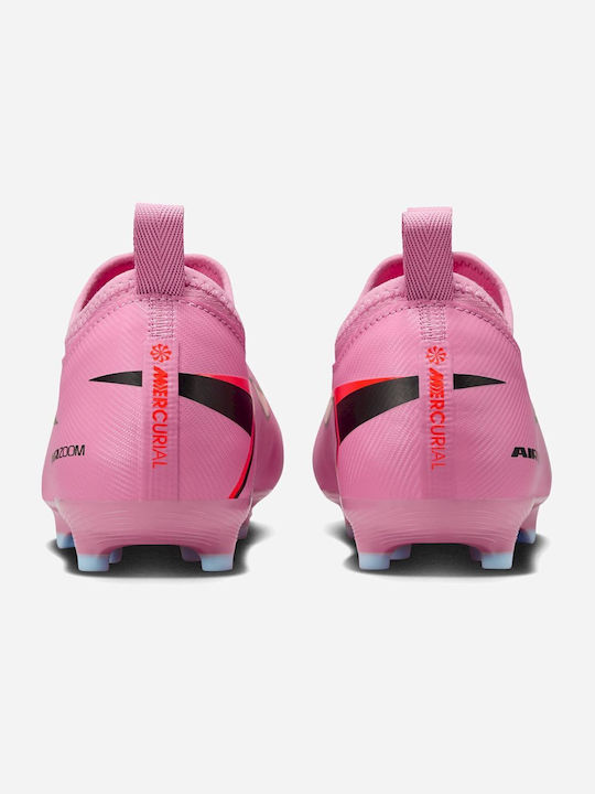 Mercurial Vapor FG/MG Kids Soccer Cleats And Shoes Molded Pink