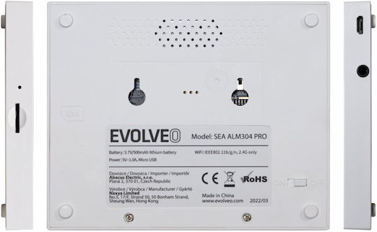 Evolveo Drahtlos Alarmsystem (Wi-Fi / GSM)