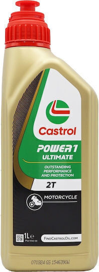 Castrol Power 1 Racing 2T Συνθετικό Λάδι Μοτοσυκλέτας για Δίχρονους Κινητήρες 1lt