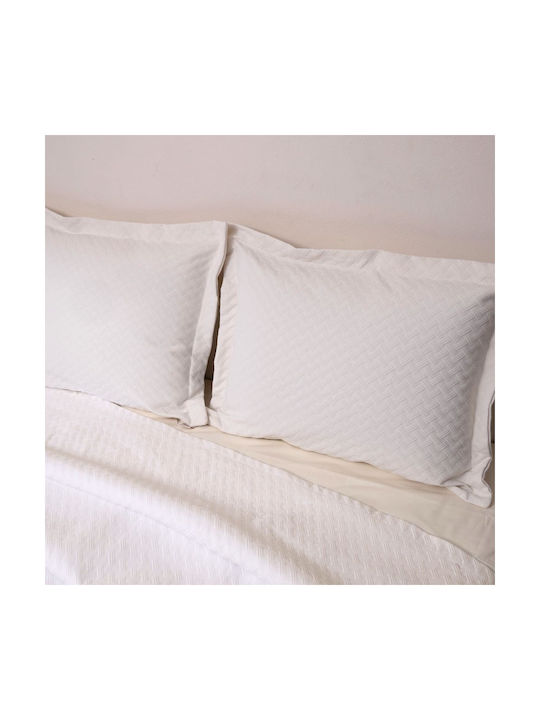 Viopros Pillowcase Oxford Ecru 50x70cm.