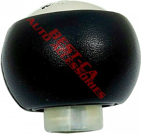 Gear Shift Knob Peugeot Citroen 5 Speeds + Adapter Natural Leather