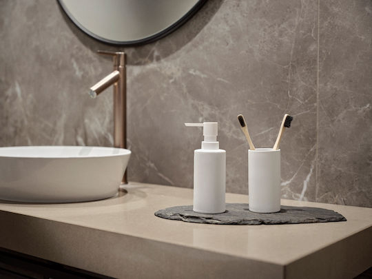Zone Denmark Solo Dispenser made of Porcelain White 300ml