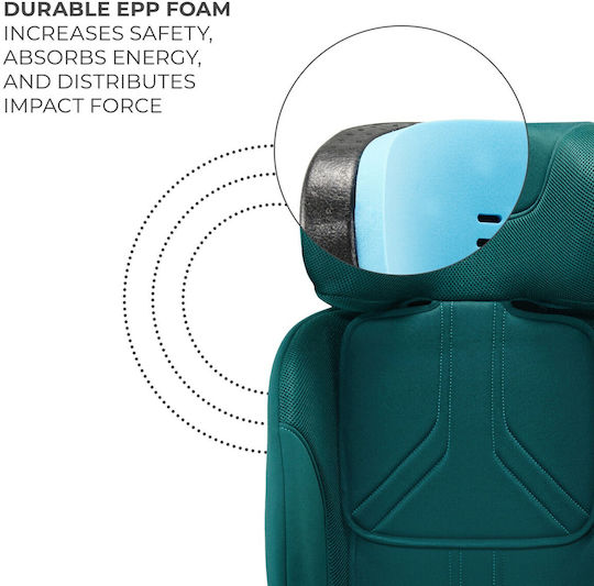 Kinderkraft Xrider 2 Baby Car Seat i-Size with Isofix Green
