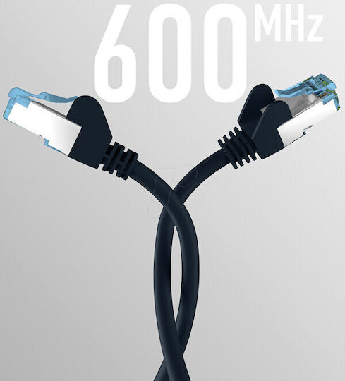 EFB U/UTP Cat.7 10Gbps Network Cable Ethernet 50m Black