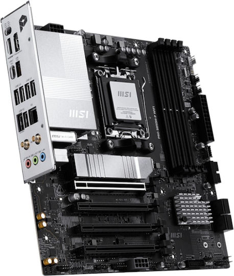 MSI Pro B850M-P Wifi Motherboard Micro ATX with AMD AM5 Socket
