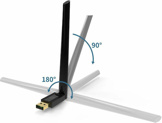 Conceptronic USB Bluetooth 5.3 Adapter με Εμβέλεια 100m (ABBY17B)