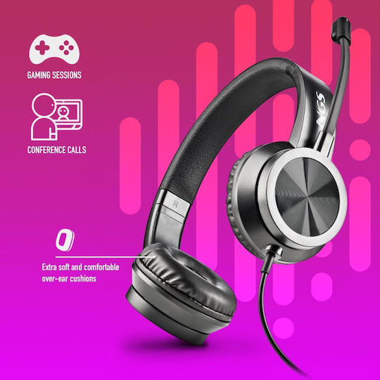 NGS MSX 11 PRO Over Ear Multimedia Ακουστικά με μικροφωνο και σύνδεση 3.5mm Jack