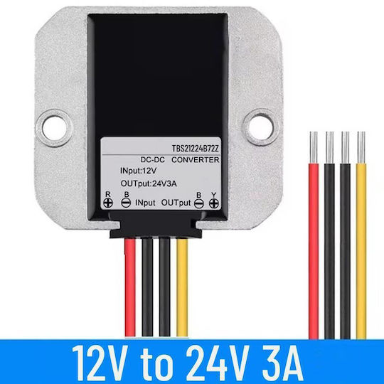 Dc-dc Convertor DC/DC Step-Up cu Tensiune de Intrare 12V și Tensiune de Ieșire 12V 3A