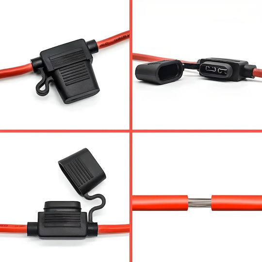 Fuse Socket 12 Awg Kabel Universell Abgedichtet Hochstrom