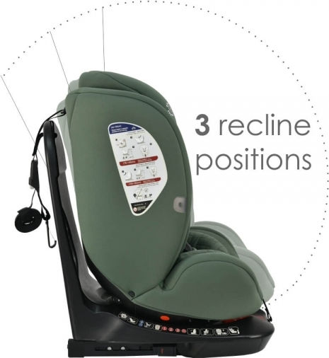 Bebe Stars Epic Καθισματάκι Αυτοκινήτου i-Size με Isofix Forest Green 0-36 kg
