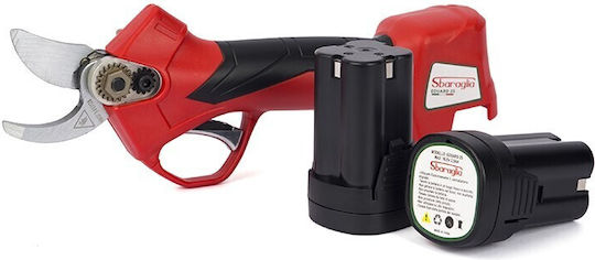 Sbaraglia Pruning Shears Battery 16.8V 2x2Ah with Maximum Cutting Diameter 25mm