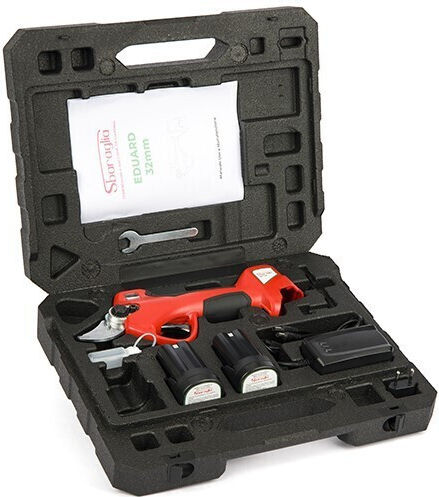 Sbaraglia Eduard 32 Baumschere Batterie Bürstenlos 16.8V 2x2Ah mit Maximalem Schnittdurchmesser 32mm
