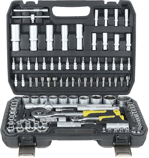 Geko Set Ratchet 1\4" & 1\2" 108pcs