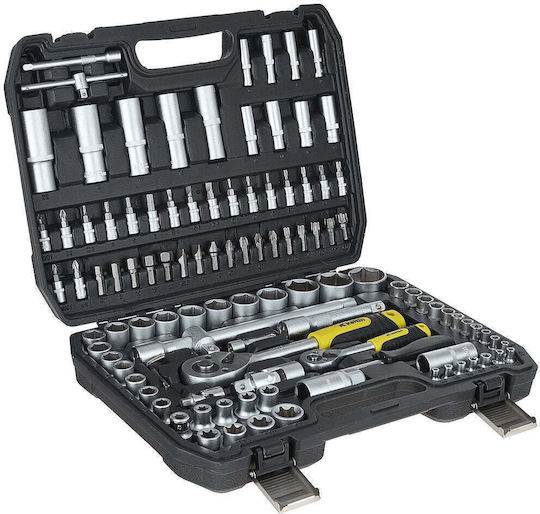 Geko Set Ratchet 1\4" & 1\2" 108pcs