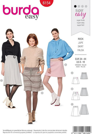 BurdaStyle Πατρον Χαρτί Ραπτικής