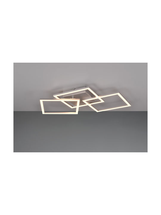 Trio Lighting Ceiling Mount Light 44.6cm Gray with Integrated LED