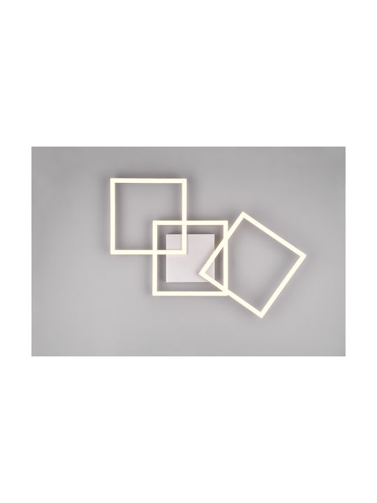 Trio Lighting Ceiling Mount Light 44.6cm Gray with Integrated LED