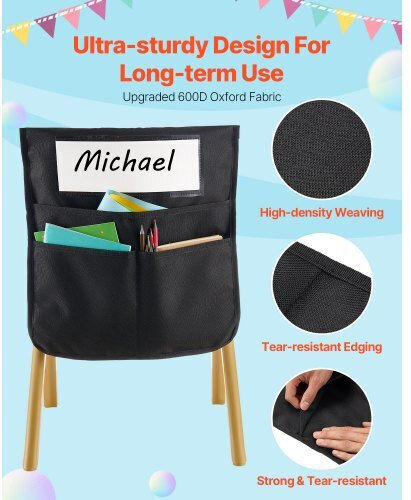Vevor Seat Cushion for Camping Black