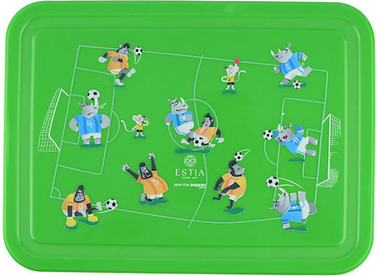 Estia Save The Aegean Plastic Kids' Lunch Set 1.33lt Jungle Kick x x 4.5cm