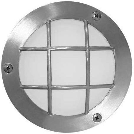 Adeleq Wandmontierte Außen-Schildkrötenleuchte LED IP54 2.4W mit Kaltweiß Licht