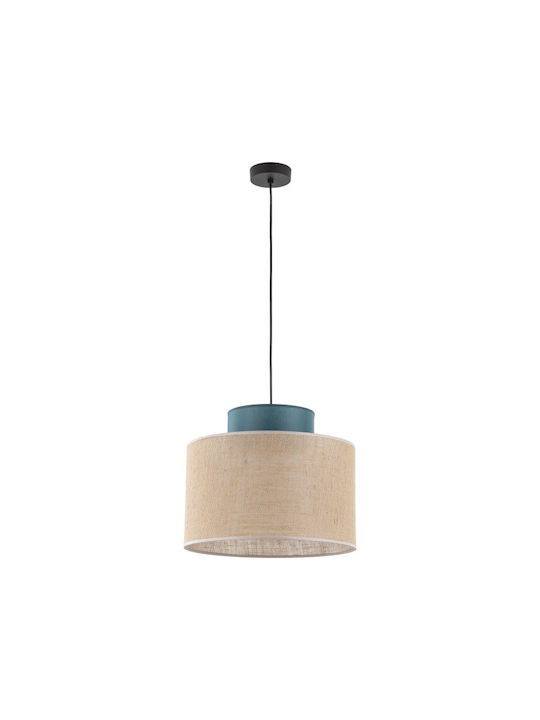 TK Lighting Pendant Light Red with Socket E27 20x160cm