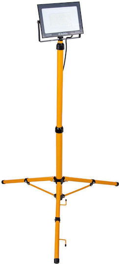 Led Projector 2 X 100 W Telescopic Tripod Construction Cool White 6500 K Keltin K02062