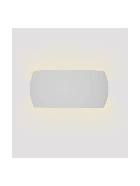 Inlight Lamp Wall with Socket E14 White 31x15x9.5cm